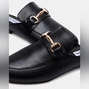 Black Leather Loafers